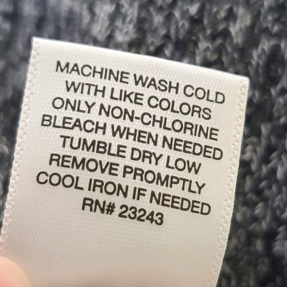 New York & Company Women's Gray Cowl Neck Sweater Mini Dress Size Medium - Picture 10 of 10